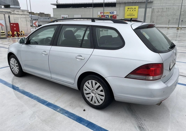 Volkswagen Golf cena 19500 przebieg: 273500, rok produkcji 2012 z Warszawa małe 172